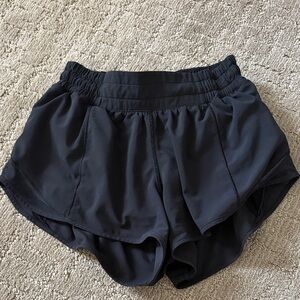 Lululemon Athletica Black Women's Athletic Shorts